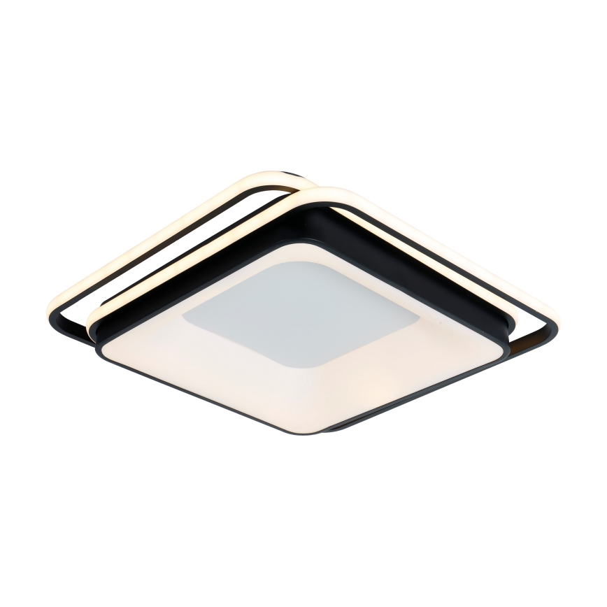Brilagi - LED dimmējama griestu lampa IRIS LED/102W/230V 3000-6000K 50x50 cm melna + tālvadības pults