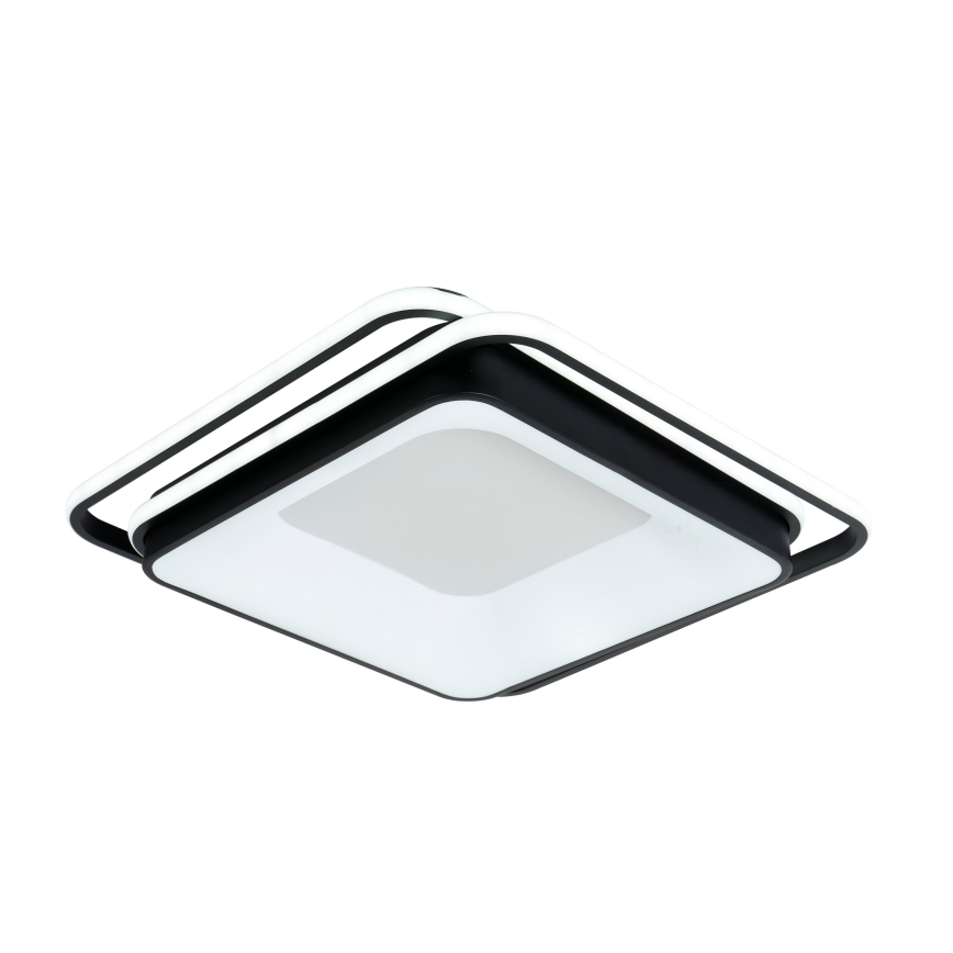 Brilagi - LED dimmējama griestu lampa IRIS LED/102W/230V 3000-6000K 50x50 cm melna + tālvadības pults