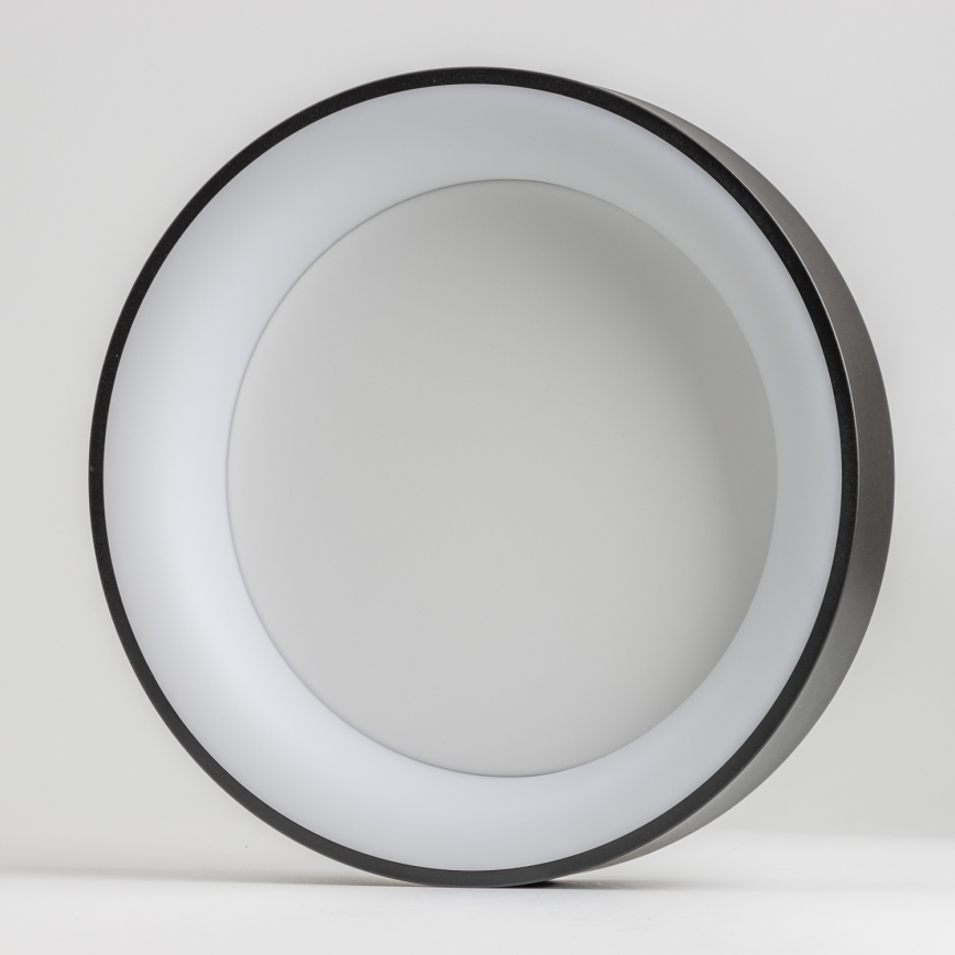 Brilagi - Regulējams LED griestu gaismeklis FALCON LED/40W/230V 3000-6500K Ø 45 cm melns + ar tālvadības pulti