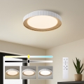 Brilagi - dimējama LED griestu lampa NEXO LED/48W/230V 3000-6000K balta Ø43 cm + tālvadība