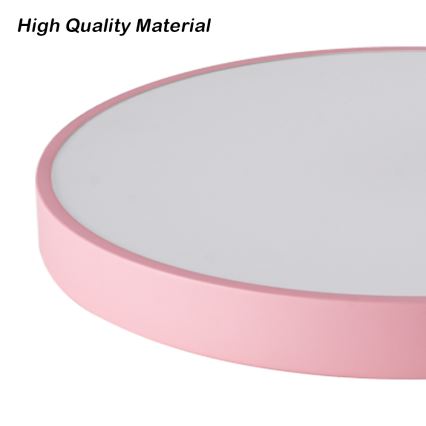 Brilagi - LED dimmējams griestu gaismeklis POOL LED/48W/230V 3000-6000K Ø 40 cm rozā + ar tālvadības pulti