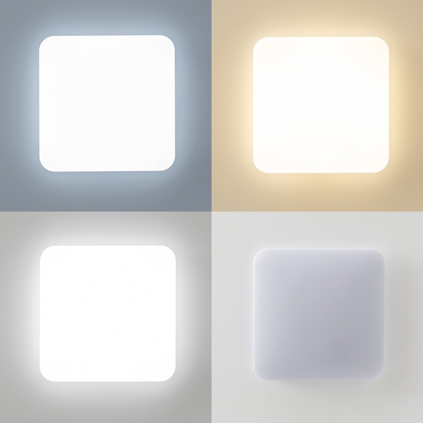 Brilagi - LED regulējams griestu gaismeklis SMART LED/28W/230V 43x43 cm 2700-6500K Wi-Fi Tuya + tālvadība