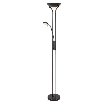 Brilagi - Dimējama stāvlampa SCARLETT 1xR7s/230W/230V + 1xG9/40W melna