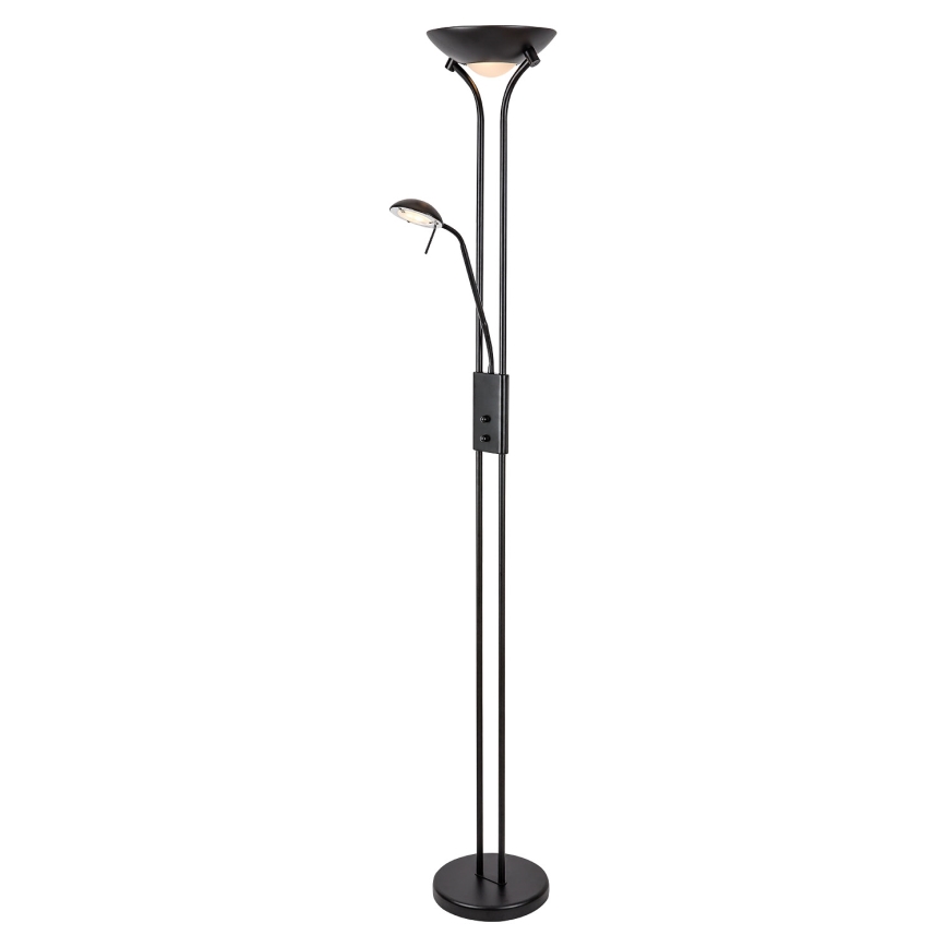 Brilagi - Dimējama stāvlampa SCARLETT 1xR7s/230W/230V + 1xG9/40W melna