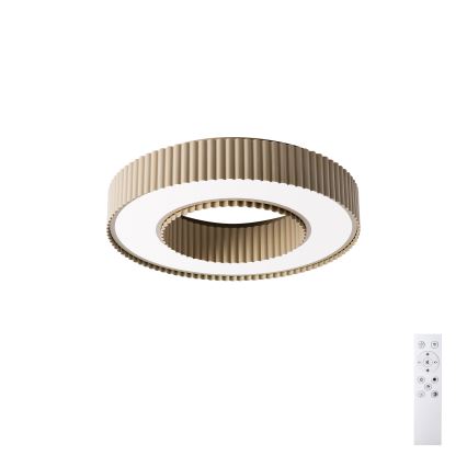 Brilagi - LED regulējama griestu lampa LUMIX LED/48W/230V 3000-6000K bēša Ø 50 cm + ar tālvadības pulti