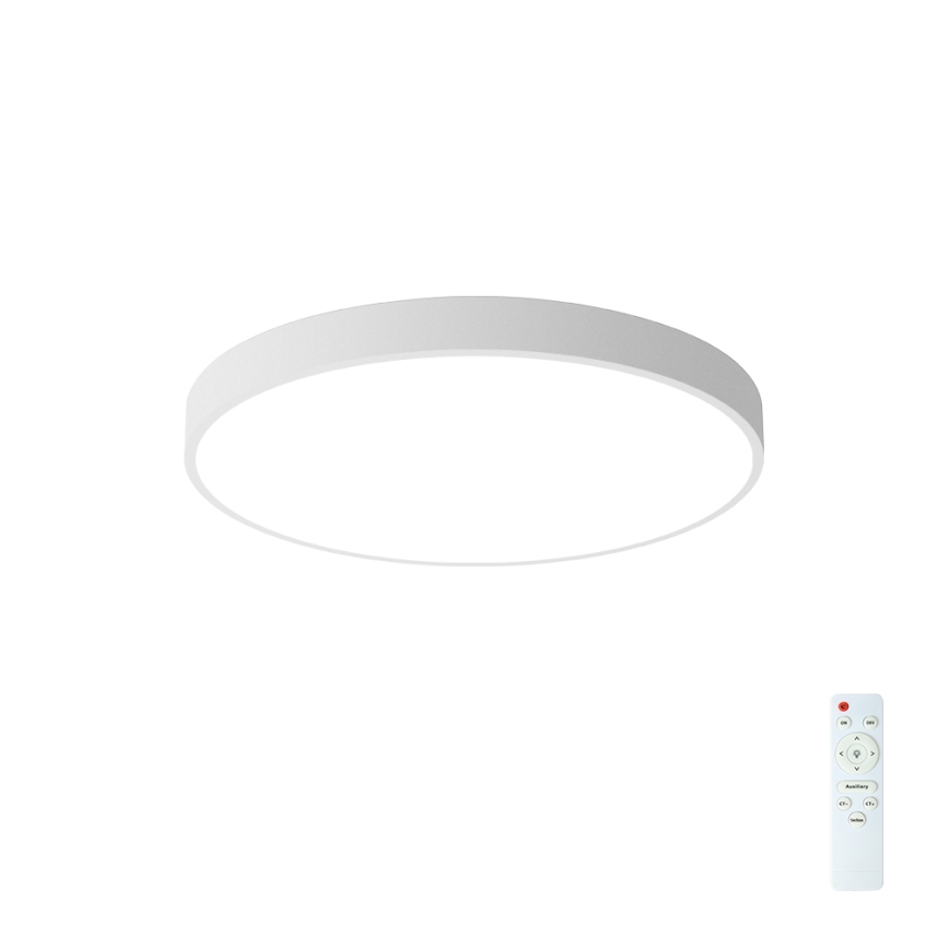 Brilagi - LED dimējams griestu gaismeklis POOL LED/60W/230V 3000-6000K diam. 60 cm balts + tālvadības pults