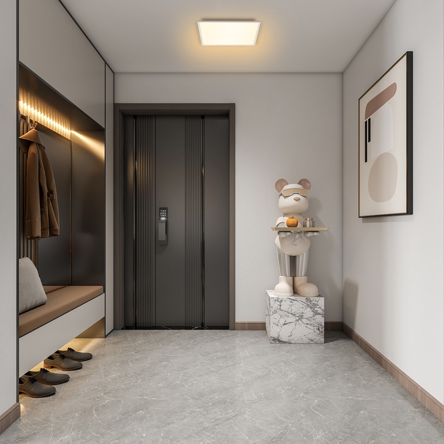 Brilagi - LED aptumšojams griestu gaismeklis SLIMFRAME LED/36W/230V 45x45 cm 3000-6000K balts + tālvadība