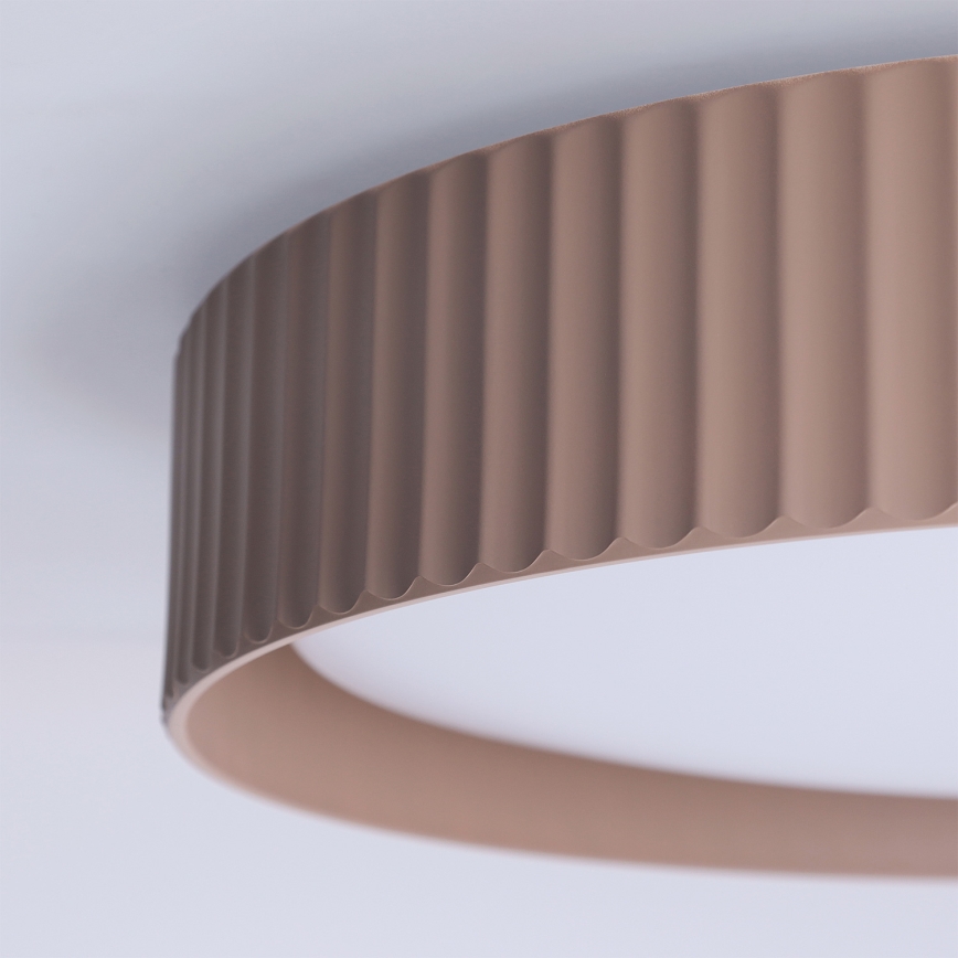Brilagi - LUCIA LED griestu gaismeklis ar regulējamu spilgtumu LED/48W/230V 3000-6500K Ø41 cm taupe + tālvadība