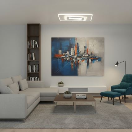 BRILAGI - LED Dimmējama griestu lampa MODERN LED/51W/230V 3000-6000K 20x40 cm + ar tālvadības pulti