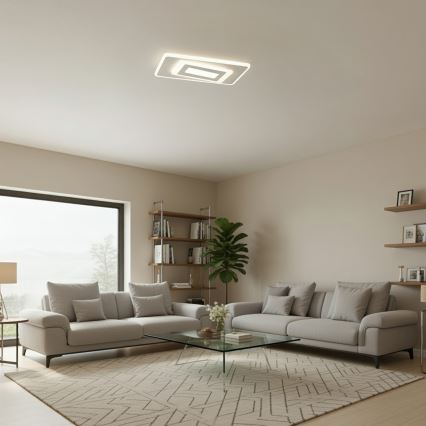 BRILAGI - LED Dimmējama griestu lampa MODERN LED/51W/230V 3000-6000K 20x40 cm + ar tālvadības pulti