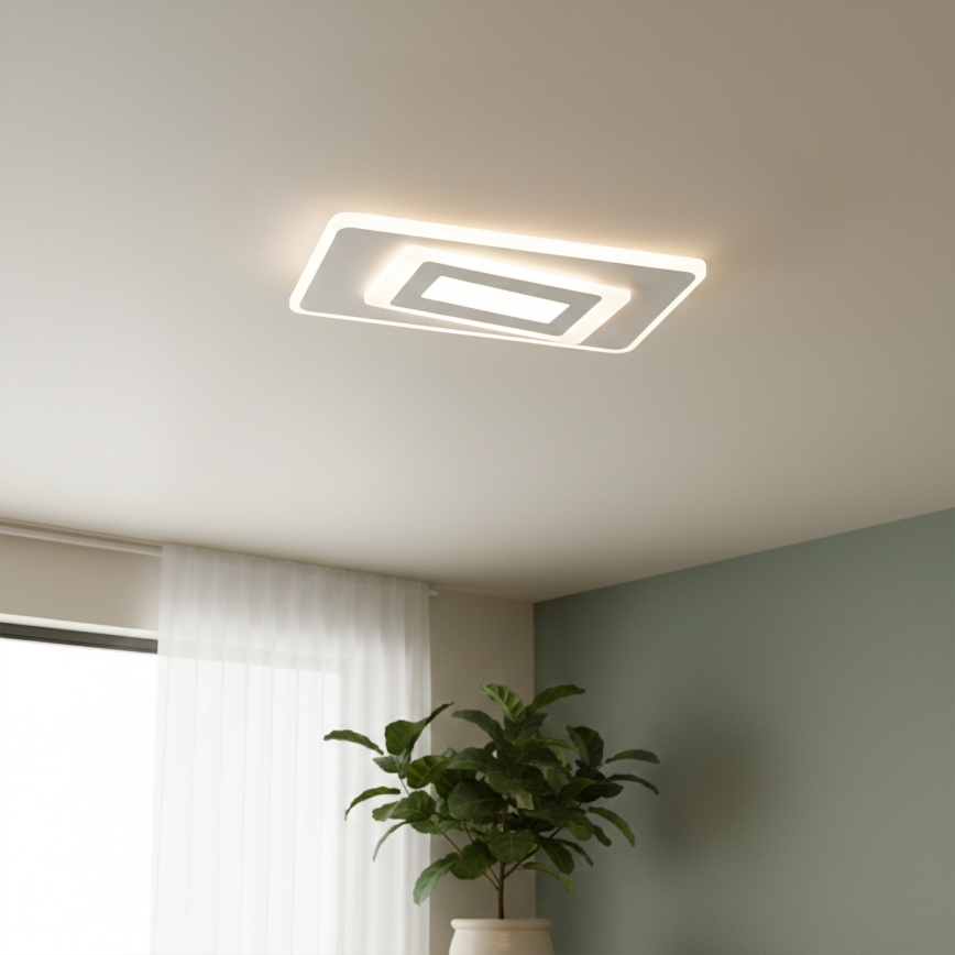 BRILAGI - LED Dimmējama griestu lampa MODERN LED/51W/230V 3000-6000K 20x40 cm + ar tālvadības pulti