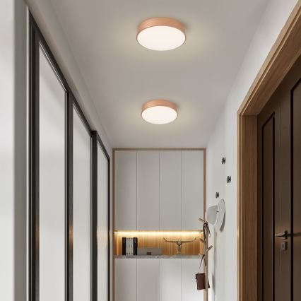 BRILAGI - Dimmējams POOL LED griestu gaismeklis LED/36W/230V 3000-6000K Ø 30 cm bronzas krāsā + tālvadības pults