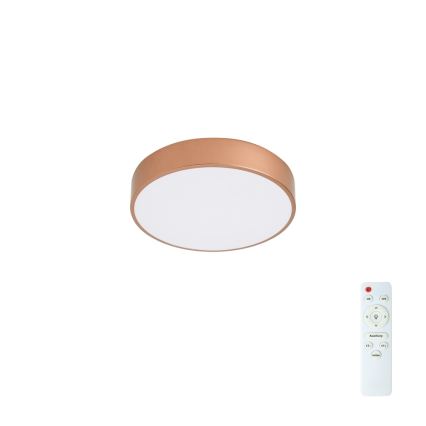 BRILAGI - Dimmējams POOL LED griestu gaismeklis LED/36W/230V 3000-6000K Ø 30 cm bronzas krāsā + tālvadības pults