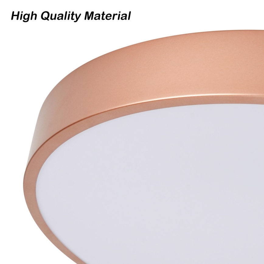 BRILAGI - Dimmējams POOL LED griestu gaismeklis LED/36W/230V 3000-6000K Ø 30 cm bronzas krāsā + tālvadības pults