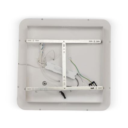 BRILAGI - Regulējams LED griestu gaismeklis UNITY LED/75W/230V + 1xGU10/3W 3000-6000K 50x50 cm balts/melns + ar tālvadības pulti