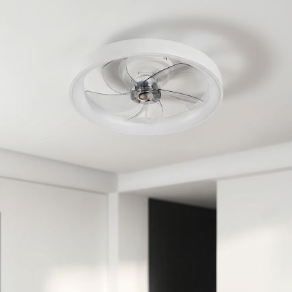 Brilagi - griestu ventilators ar aptumšojamu LED apgaismojumu LED/34W/230V 3000-6500K Ø 50 cm balts + tālvadības pults