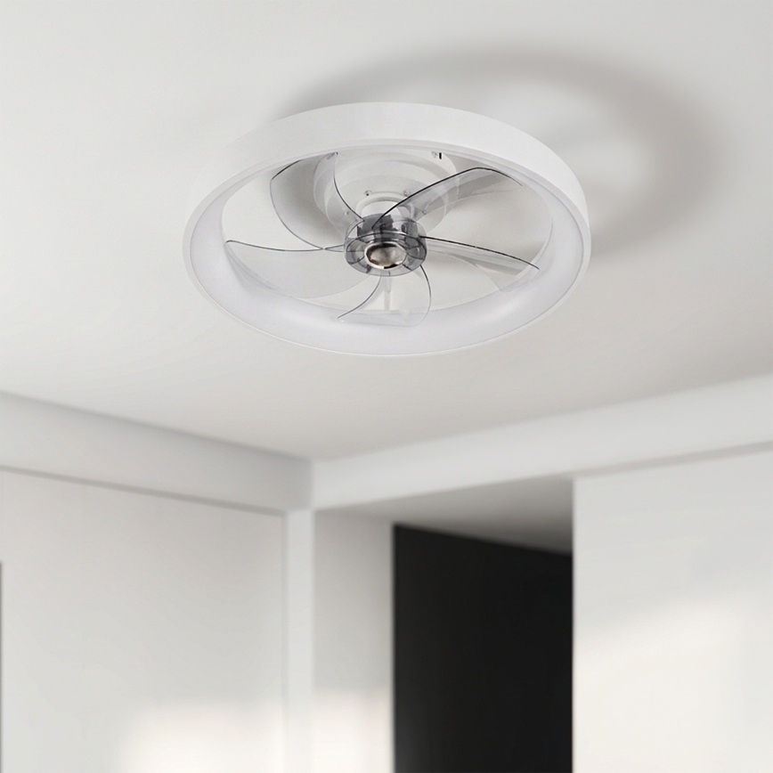 Brilagi - griestu ventilators ar aptumšojamu LED apgaismojumu LED/34W/230V 3000-6500K Ø 50 cm balts + tālvadības pults