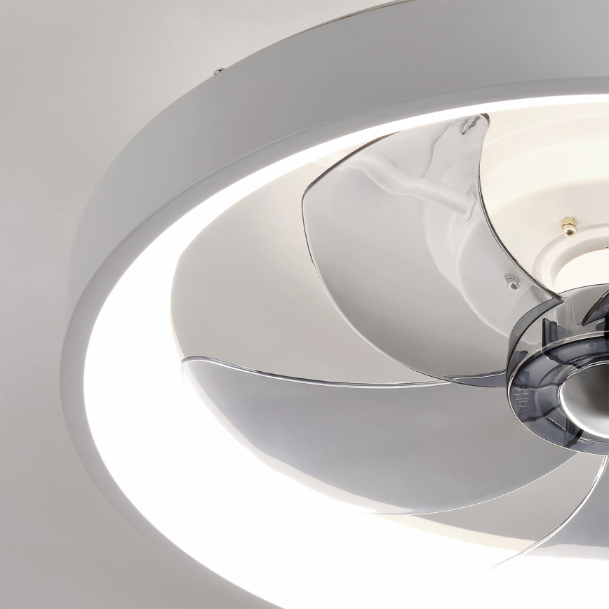 Brilagi - griestu ventilators ar aptumšojamu LED apgaismojumu LED/34W/230V 3000-6500K Ø 50 cm balts + tālvadības pults