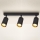 Brilagi - Dimējams LED spotgaismeklis SELE 3xGU10/6,5W/230V 2700-6500K melna/zelta
