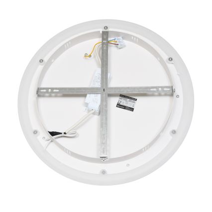 BRILAGI - LED aptumšojams griestu gaismeklis FLARE LED/38W/230V 3000-6000K Ø 48 cm melns/balts + tālvadība