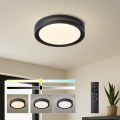 Brilagi - Dimmējama LED griestu lampa KREON LED/54W/230V 3000-6000K balta Ø 38 cm + tālvadības pults