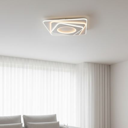 Brilagi - LED griestu gaismeklis ar regulējamu spilgtumu MODERN LED/100W/230V 3000-6000K 48x48 cm + tālvadības pults