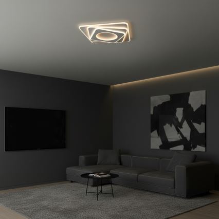 Brilagi - LED griestu gaismeklis ar regulējamu spilgtumu MODERN LED/100W/230V 3000-6000K 48x48 cm + tālvadības pults