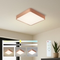 BRILAGI - dimmējama LED griestu lampa POOL SQUARE LED/48W/230V 3000-6000K 50x50 cm vara krāsā + ar tālvadības pulti