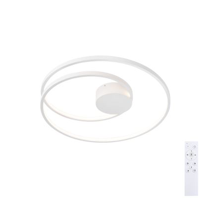 Brilagi - LED regulējama griestu lampa TWISTER LED/48W/230V 3000-6000K Ø 50 cm balta + tālvadība