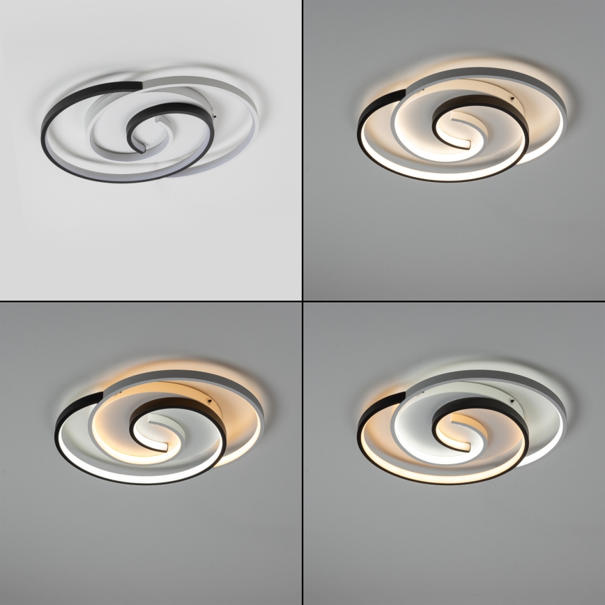 Brilagi - LED dimmējams griestu gaismeklis VELO LED/70W/230V 3000-6500K 38x47,8 cm + tālvadība