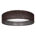 BRILAGI - dimmējama LED griestu lampa VELVET SMART VARI LED/24W/230V 3000-6500K Ø45 cm brūna + tālvadība