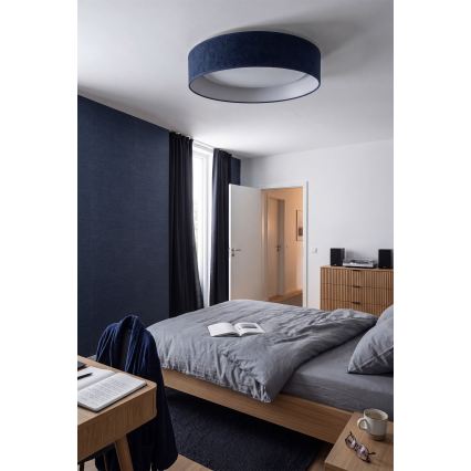 BRILAGI - LED dimmējams griestu gaismeklis VELVET SMART VARI LED/36W/230V 3000-6500K Ø 55 cm zils + tālvadības pults
