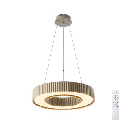 Brilagi - LED dimmējama karājamā lampa uz kabeļa LUMIX LED/48W/230V 3000-6000K bēša Ø 50 cm + tālvadība