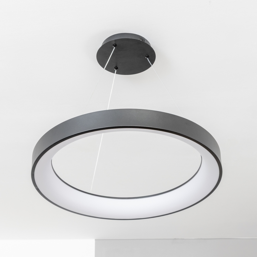 BRILAGI - LED dimmējama pakaramā lampa uz troses FALCON II LED/99W/230V 3000-6500K Ø 60 cm melna + ar tālvadības pulti