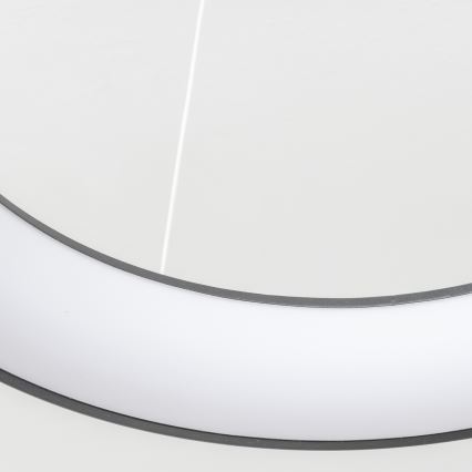 BRILAGI - LED dimmējama pakaramā lampa uz troses FALCON II LED/99W/230V 3000-6500K Ø 60 cm melna + ar tālvadības pulti