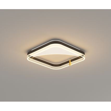 Brilagi - LED dimmējams griestu lukturis SIRELI LED/56W/230V 3000-6000K 40x40 cm + tālvadība