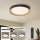 Brilagi - dimmējams griestu gaismeklis NEXO LED/48W/230V 3000-6000K melns Ø 43 cm + tālvadības pults