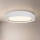 Brilagi - Dimmējams griestu gaismeklis WALDO LED/48W/230V 3000-6500K Ø 40 cm balts/sudrabs + ar tālvadības pulti