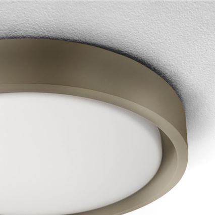 Brilagi - dimējams LED griestu gaismeklis MATTEO LED/48W/230V 3000-6500K Ø 41 cm taupe + ar tālvadības pulti