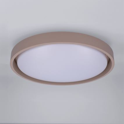 Brilagi - dimējams LED griestu gaismeklis MATTEO LED/48W/230V 3000-6500K Ø 41 cm taupe + ar tālvadības pulti