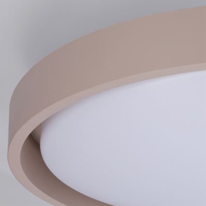 Brilagi - dimējams LED griestu gaismeklis MATTEO LED/48W/230V 3000-6500K Ø 41 cm taupe + ar tālvadības pulti