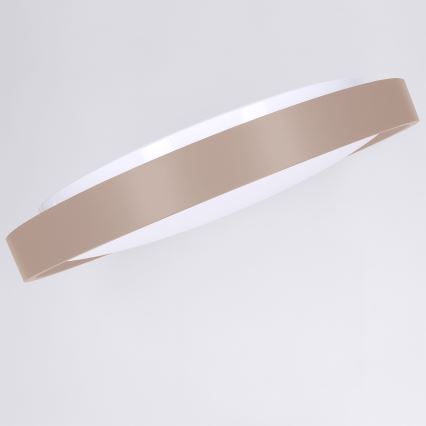 Brilagi - dimējams LED griestu gaismeklis MATTEO LED/48W/230V 3000-6500K Ø 41 cm taupe + ar tālvadības pulti