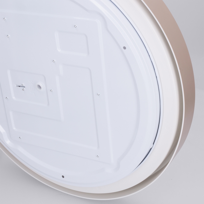 Brilagi - dimējams LED griestu gaismeklis MATTEO LED/48W/230V 3000-6500K Ø 41 cm taupe + ar tālvadības pulti