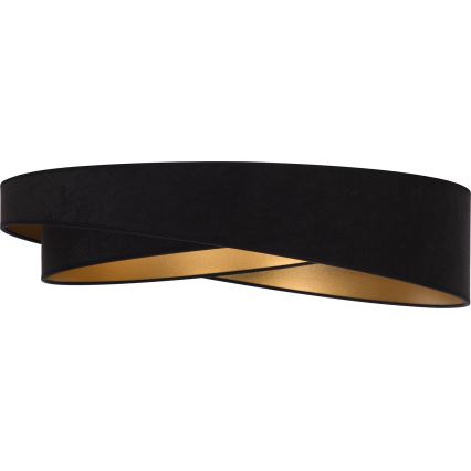 BRILAGI - LED regulējams griestu gaismeklis VELVET TWIST LED/36W/230V 3000-6000K pr. 65 cm Wi-Fi Tuya Beacon melns/zelta + tālvadība