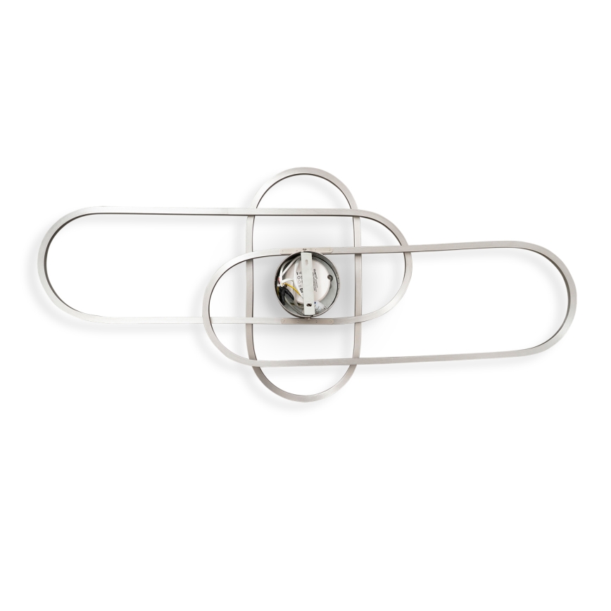 BRILAGI - Aptumšojams LED griestu gaismeklis APOLLO LED/58W/230V 3000-6500K 43,2x101,2 cm matēts hroms + tālvadība