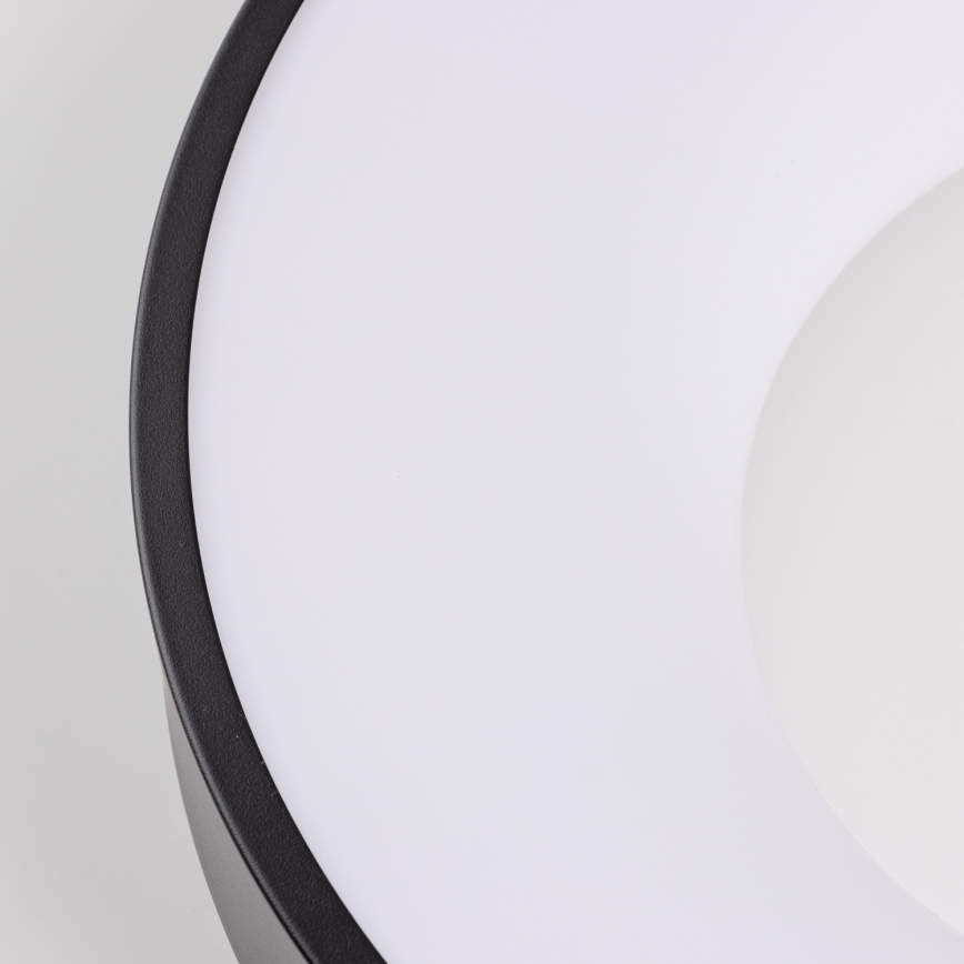 Brilagi - aptumšojams LED griestu lukturis FALCON II LED/67W/230V 3000-6500K Ø 40 cm melns + ar tālvadības pulti