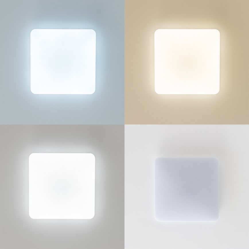 Brilagi - regulējams LED griestu gaismeklis OPAL LED/24W/230V 37,5x37,5 cm 3000/4000/6500K + ar tālvadību