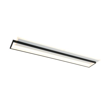 Brilagi - Dimējams LED griestu gaismeklis OUTLINE LED/90W/230V 3000-6000K 18x100 cm balts/melns + ar tālvadības pulti