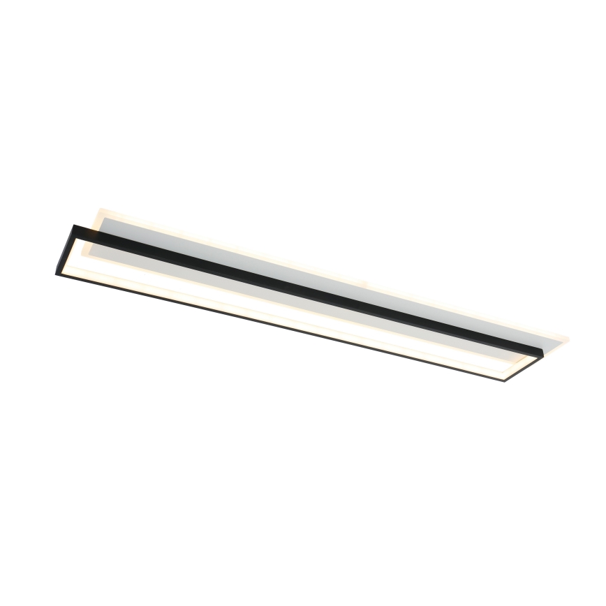 Brilagi - Dimējams LED griestu gaismeklis OUTLINE LED/90W/230V 3000-6000K 18x100 cm balts/melns + ar tālvadības pulti