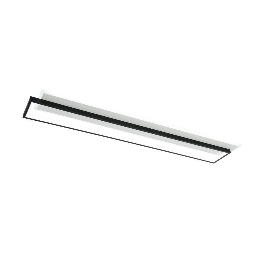 Brilagi - Dimējams LED griestu gaismeklis OUTLINE LED/90W/230V 3000-6000K 18x100 cm balts/melns + ar tālvadības pulti